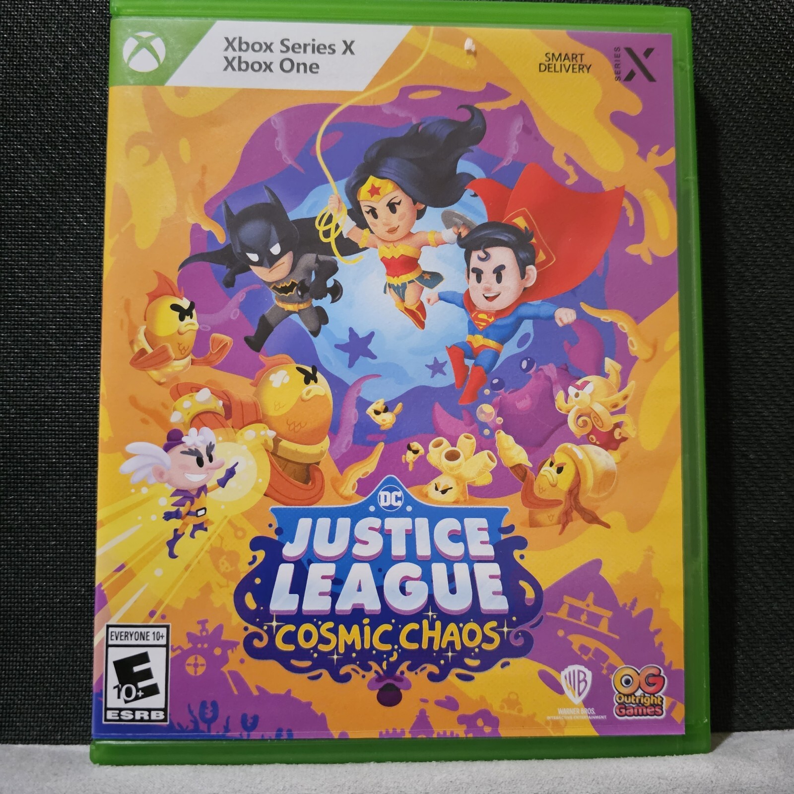 XBOX Series X / XBOX ONE ~ DC’s Justice League: Cosmic Chaos~ No Scratches ~