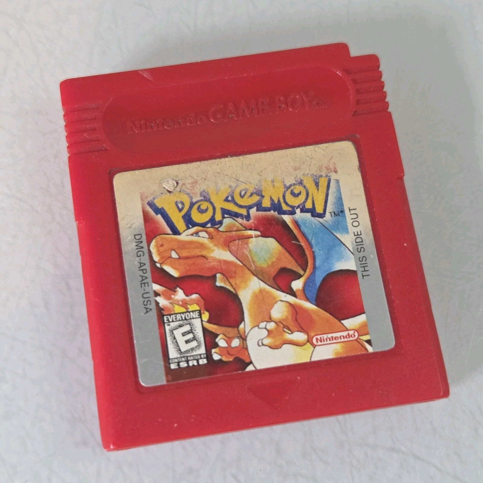 Pokémon: Red Version (Nintendo Game Boy, 1999) – SAVED GAME W/ MEW – ISSUES READ