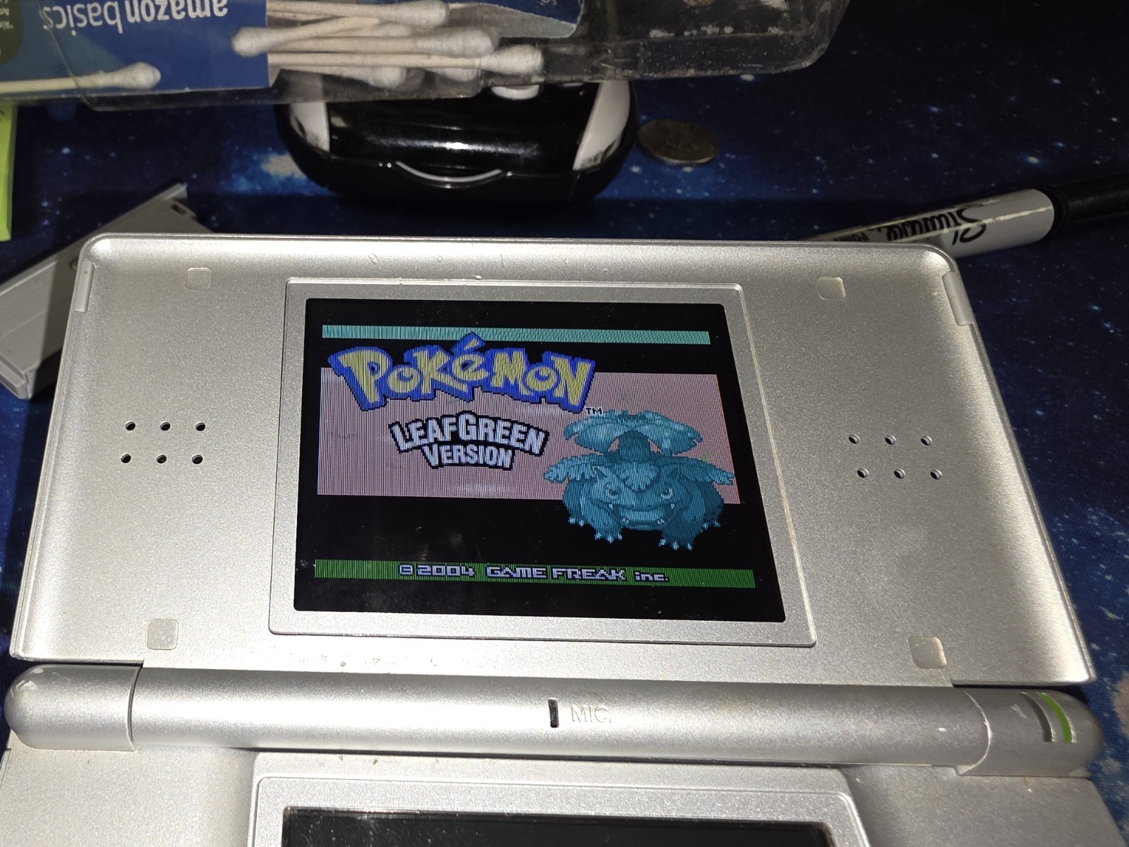 Pokemon LeafGreen Version GBA Nintendo Game Boy Advance Authentic No Label