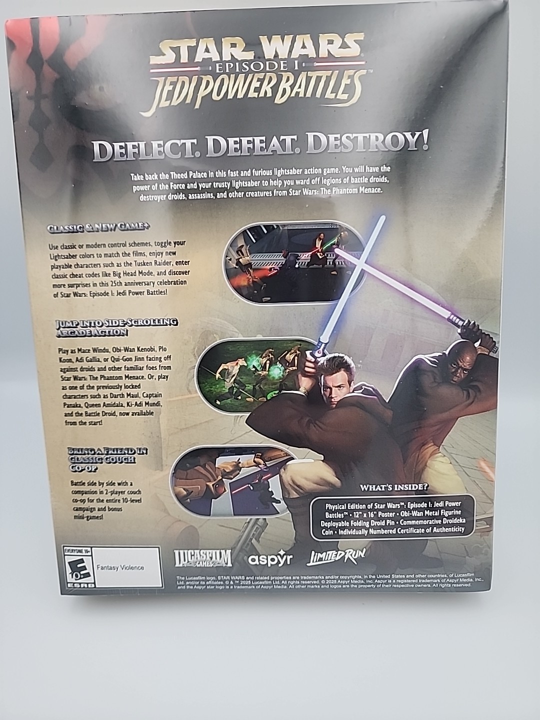Star Wars Episode 1 Jedi Power Battles Premium Edition Xbox