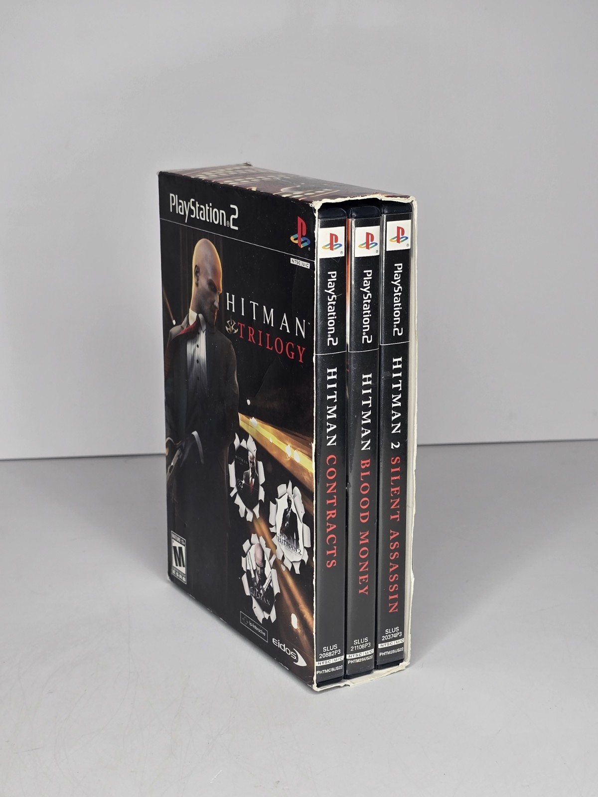 SONY PS2 Hitman Trilogy Includes Blood Money, Silent Assassins & Contracts CIB