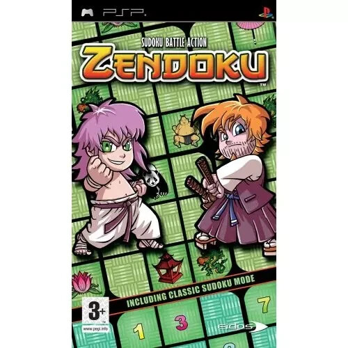 Zendoku Sudoku Battle Action Sony PSP Game Brand New Sealed