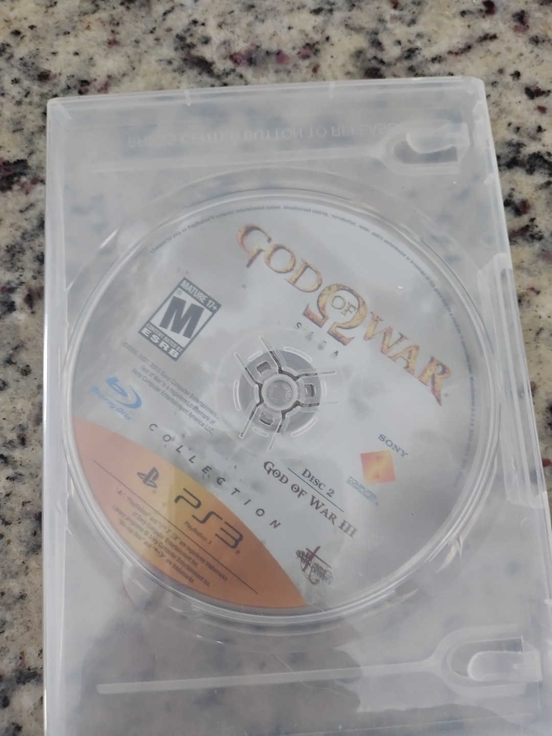 God of War Saga (Sony PlayStation 3, 2012) – Disk 2 Only