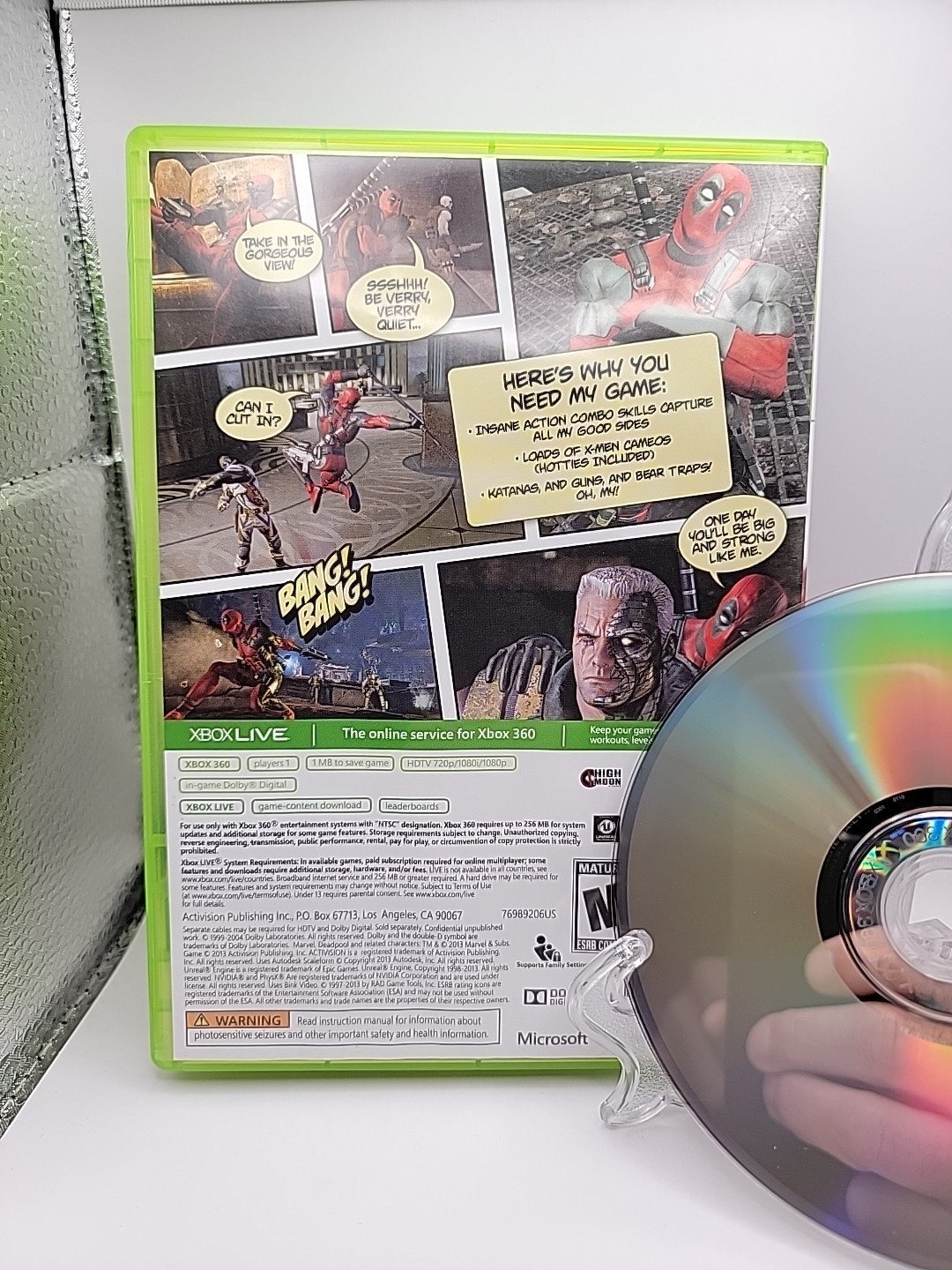 Deadpool (M) – Microsoft Xbox 360