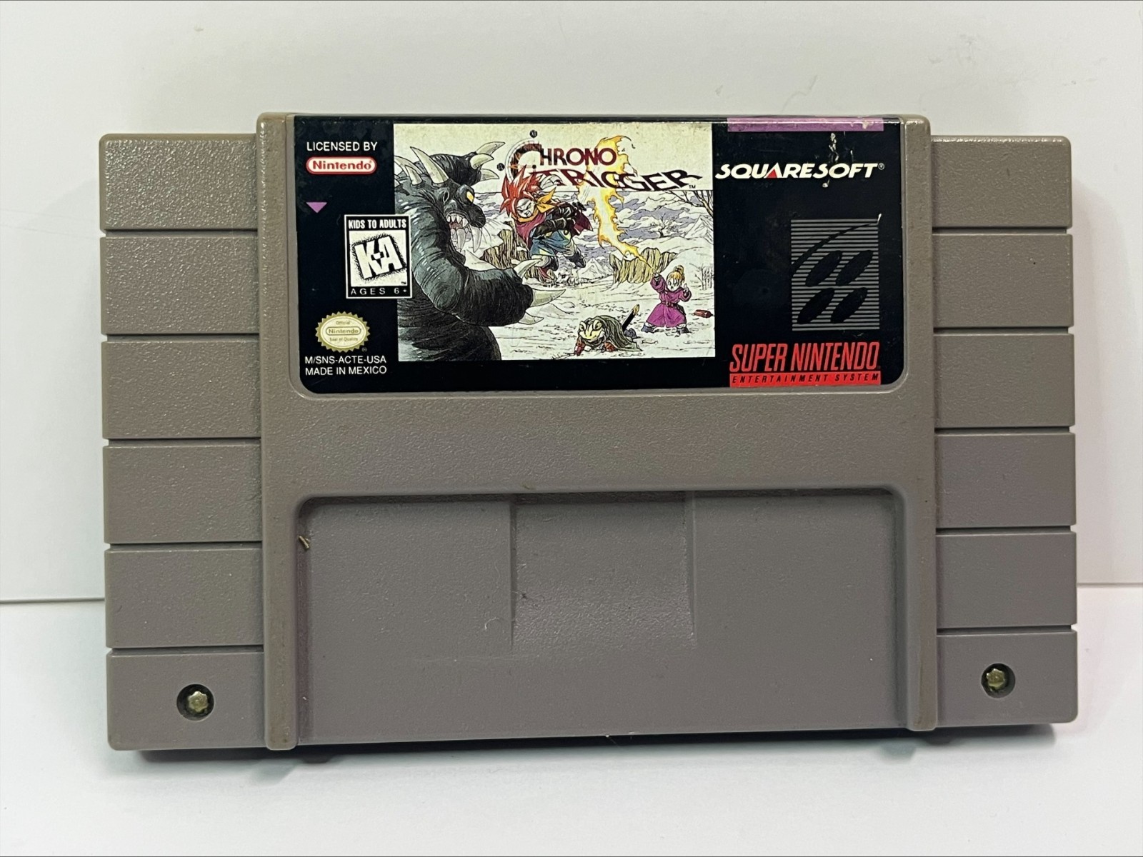 Chrono Trigger SNES Cartridge + Box – AUTHENTIC! (BC)