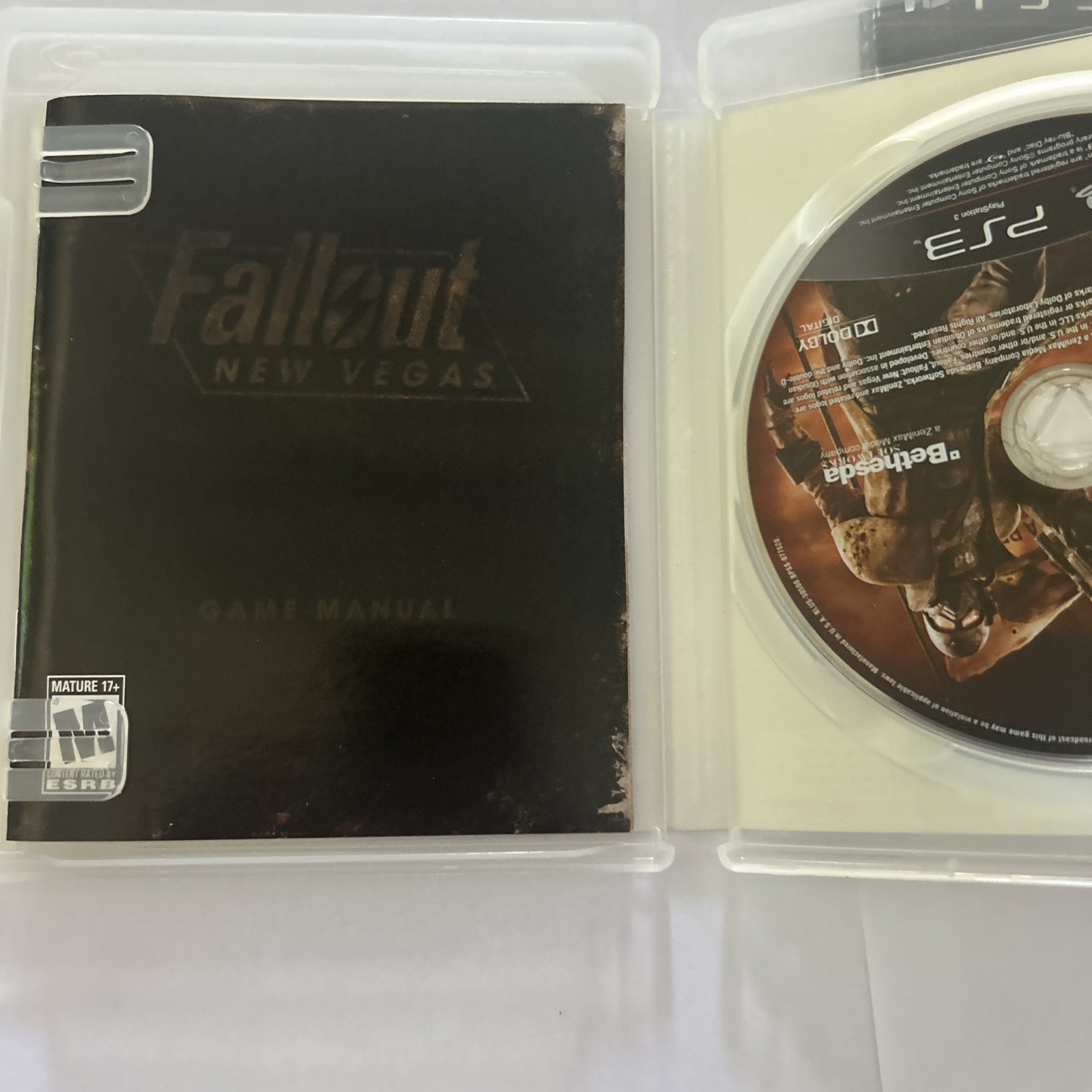 Fallout New Vegas PS3 Complete CIB Mint Disc Tested Bethesda PlayStation 3