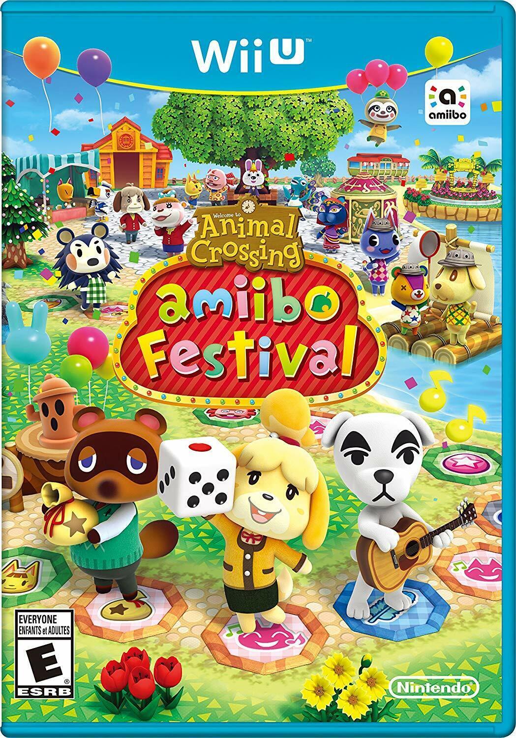 Animal Crossing amiibo Festival Wii U – You CHOOSE BRAND NEW W OR WITHOUT A CASE