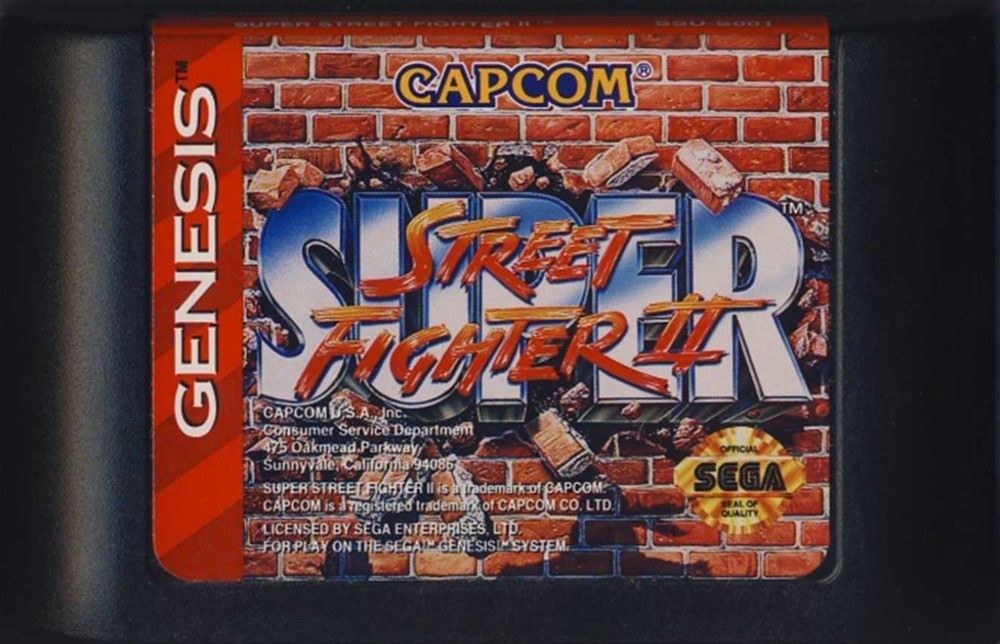 Super Street Fighter II – Sega Genesis Game Only