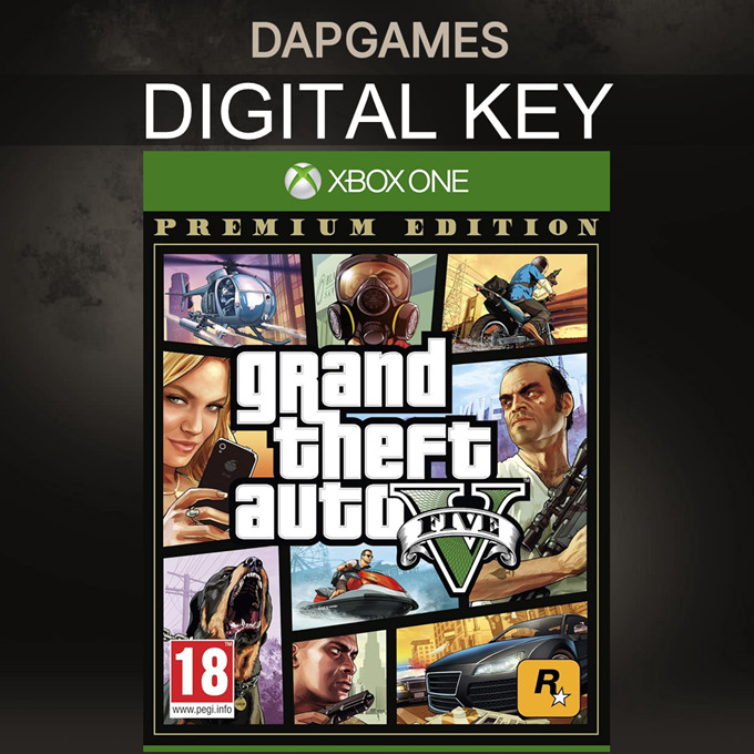 Grand Theft Auto V Premium Edition – Microsoft Xbox One Global