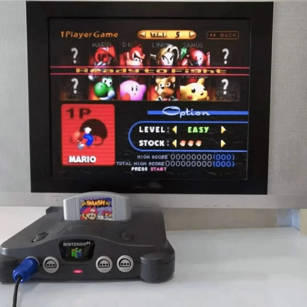 super mario smash brothers n64