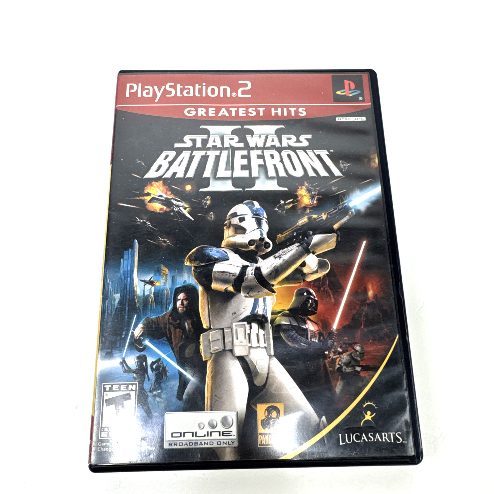 Star Wars Battlefront 2 Greatest Hits- Sony PlayStation 2 CIB (Tested)