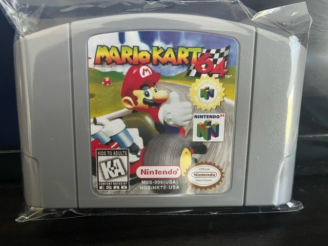 Mario Kart 64 (Nintendo N64, 1997) – NUS-006
