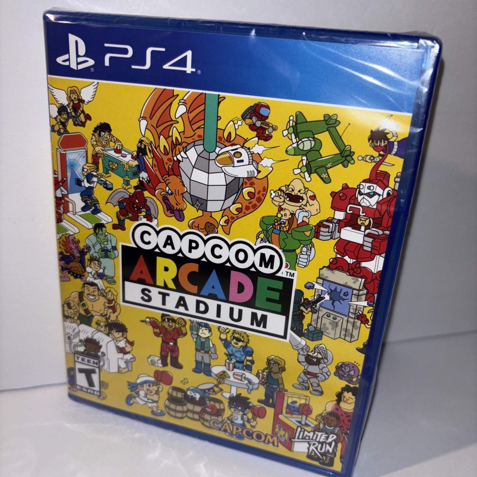 CAPCOM ARCADE STADIUM MAIN COLLECTION ART VARIANT LIMITED RUN GAME U.S. ESRB NEW