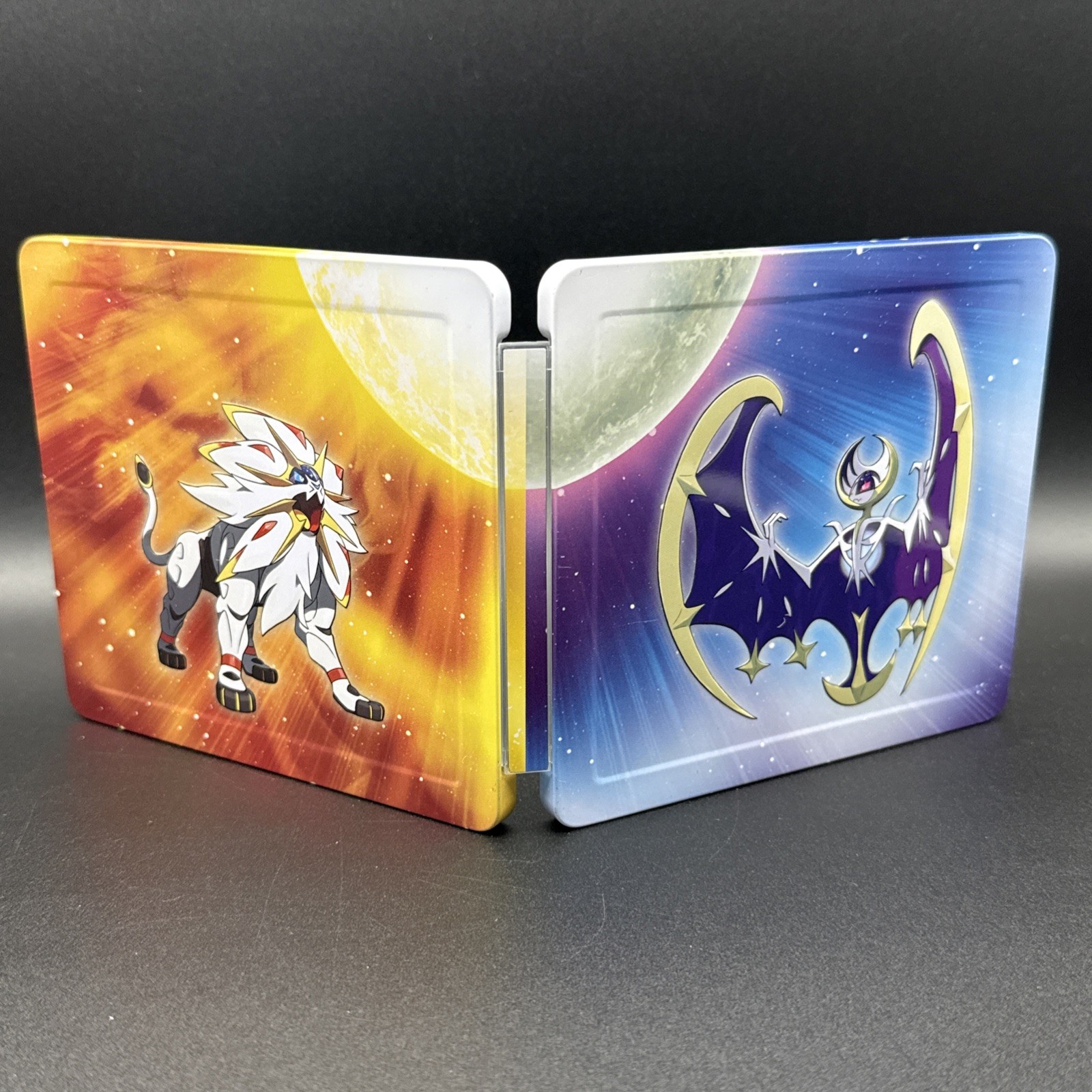 Pokémon Sun & Moon Official Steelbook Case | Nintendo 3DS | No Games – Clean