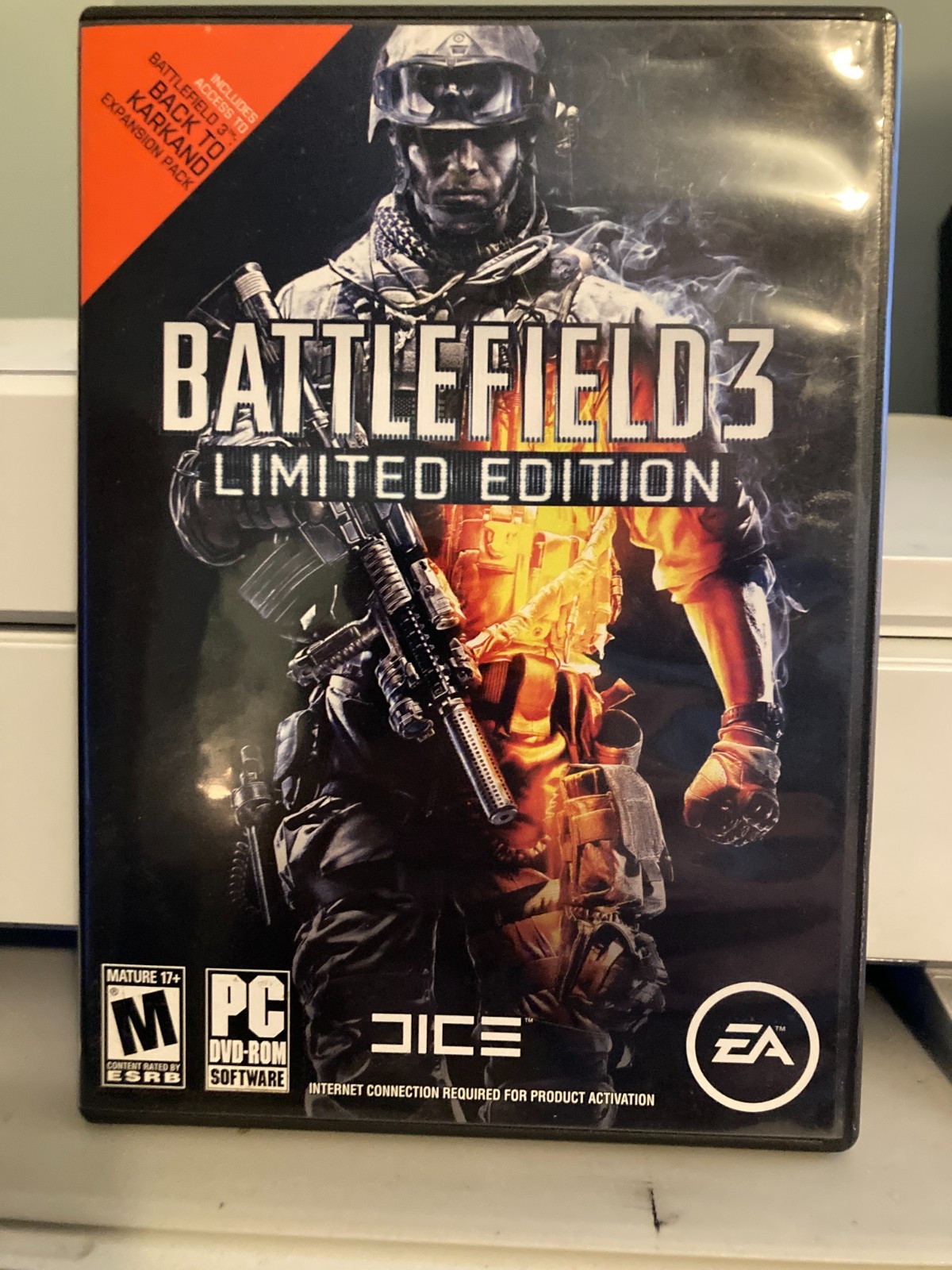 Battlefield 3 Limited Edition (PC, 2011) Complete CIB 2-Disc Set Physical Box