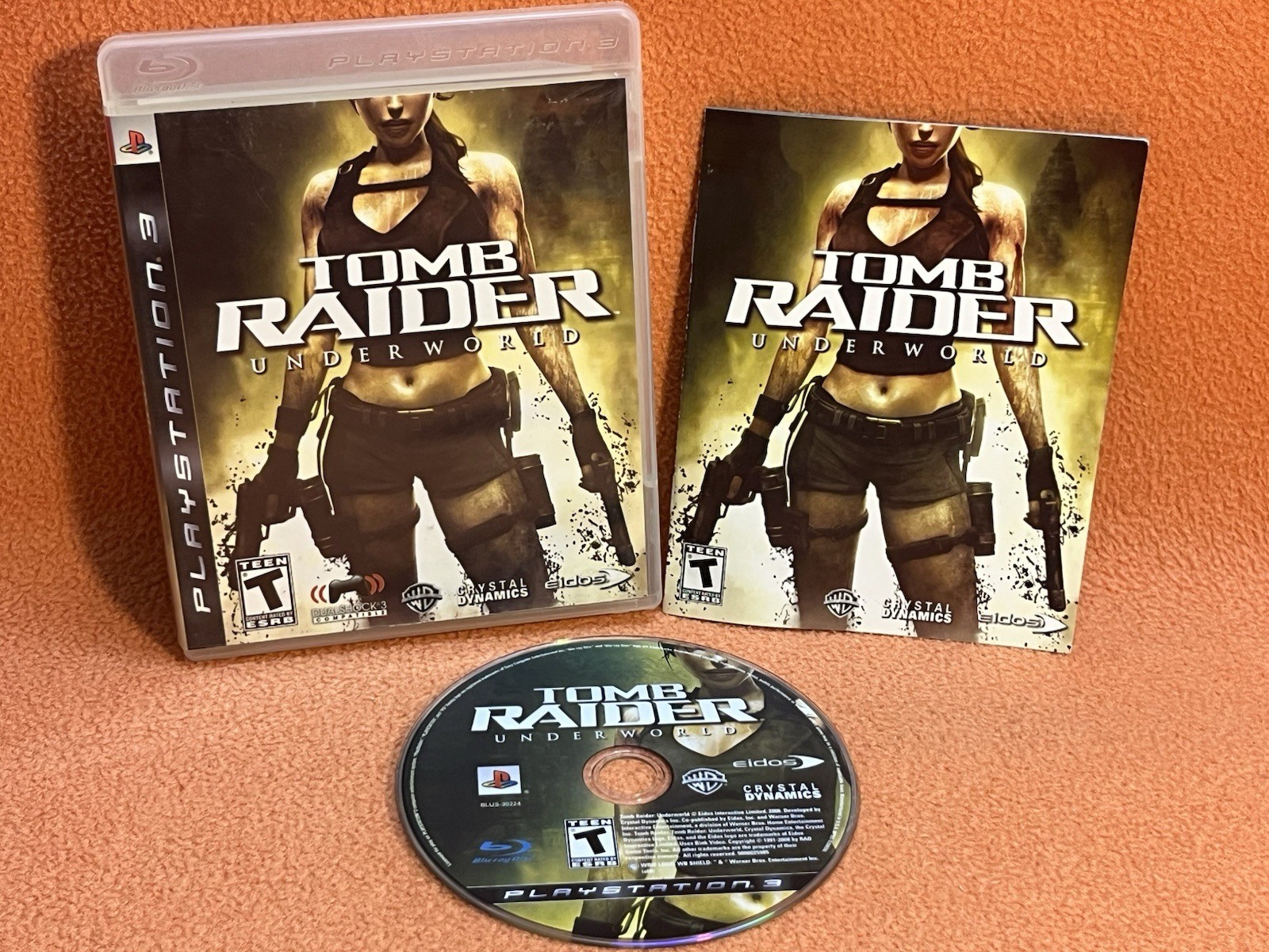 Tomb Raider Underworld Sony PlayStation 3 PS3 Game Complete!