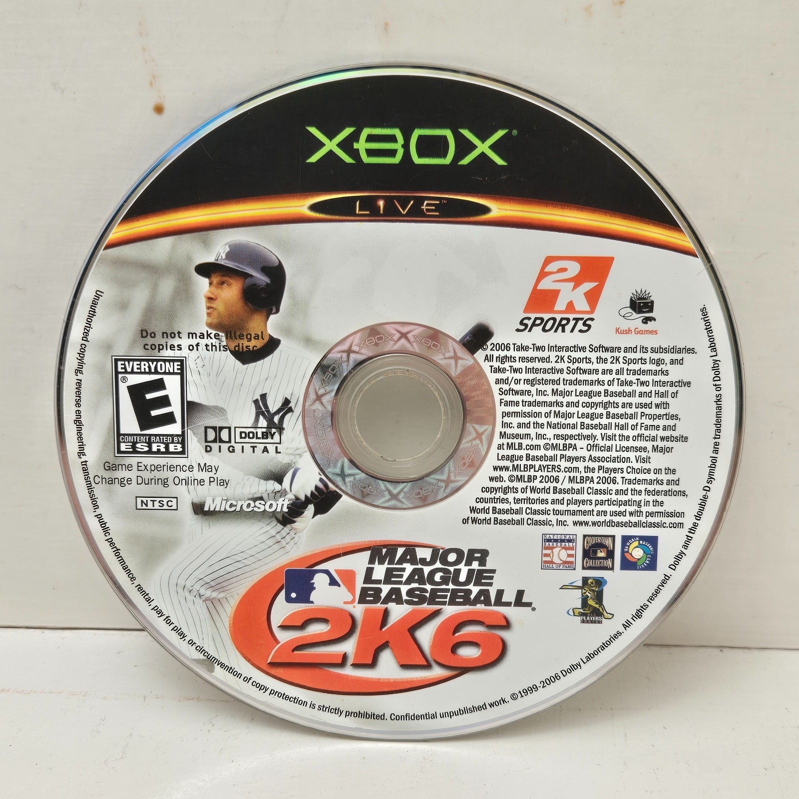 Major League Baseball MLB 2K6 (Original Xbox) TESTED