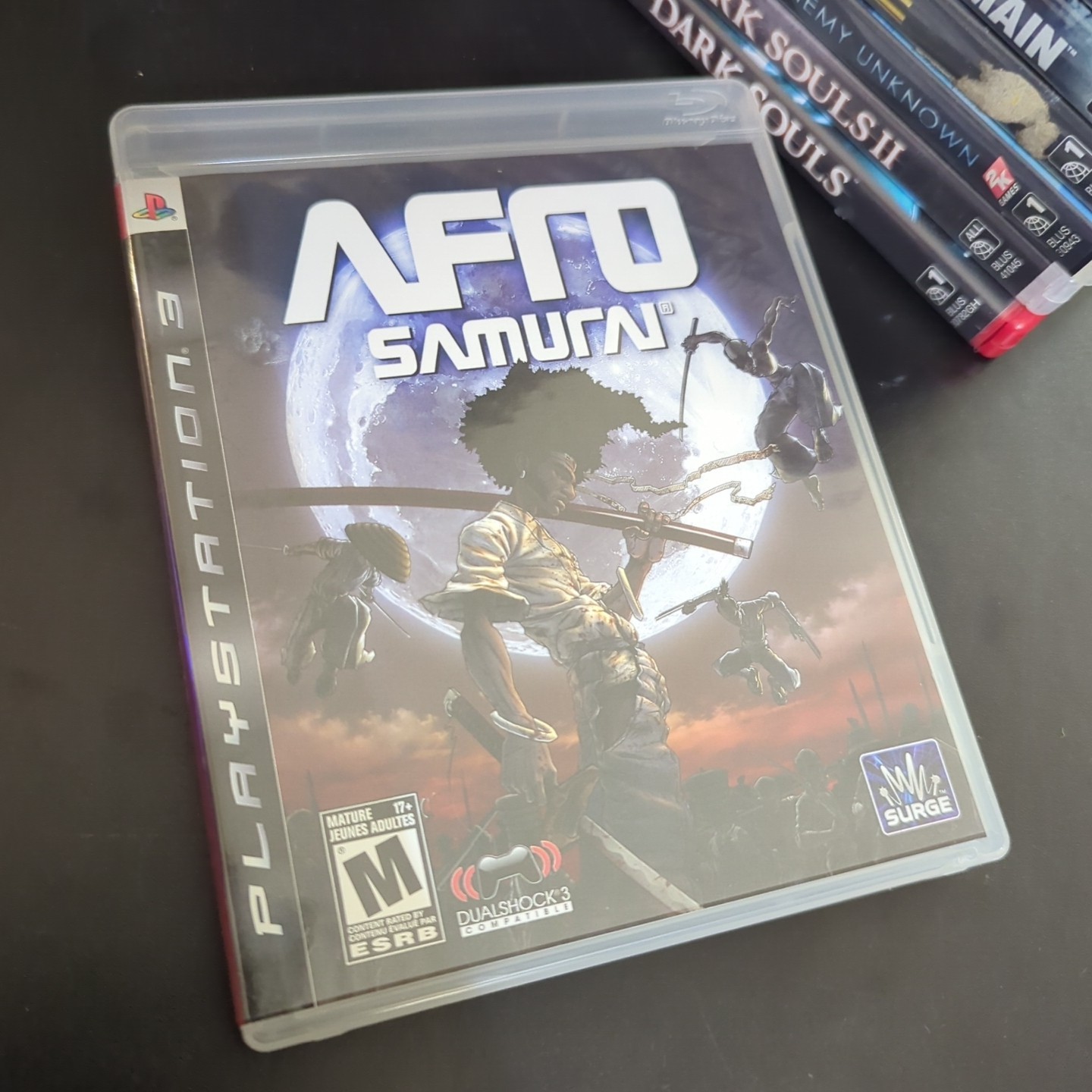 Surge Afro Samurai for Sony PlayStation 3 PS3 – M Mature NTSC-U/C Manual
