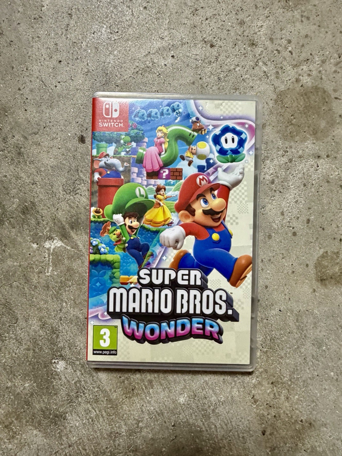 Super Mario Bros. Wonder Nintendo Switch Game Complete In Case (2023)