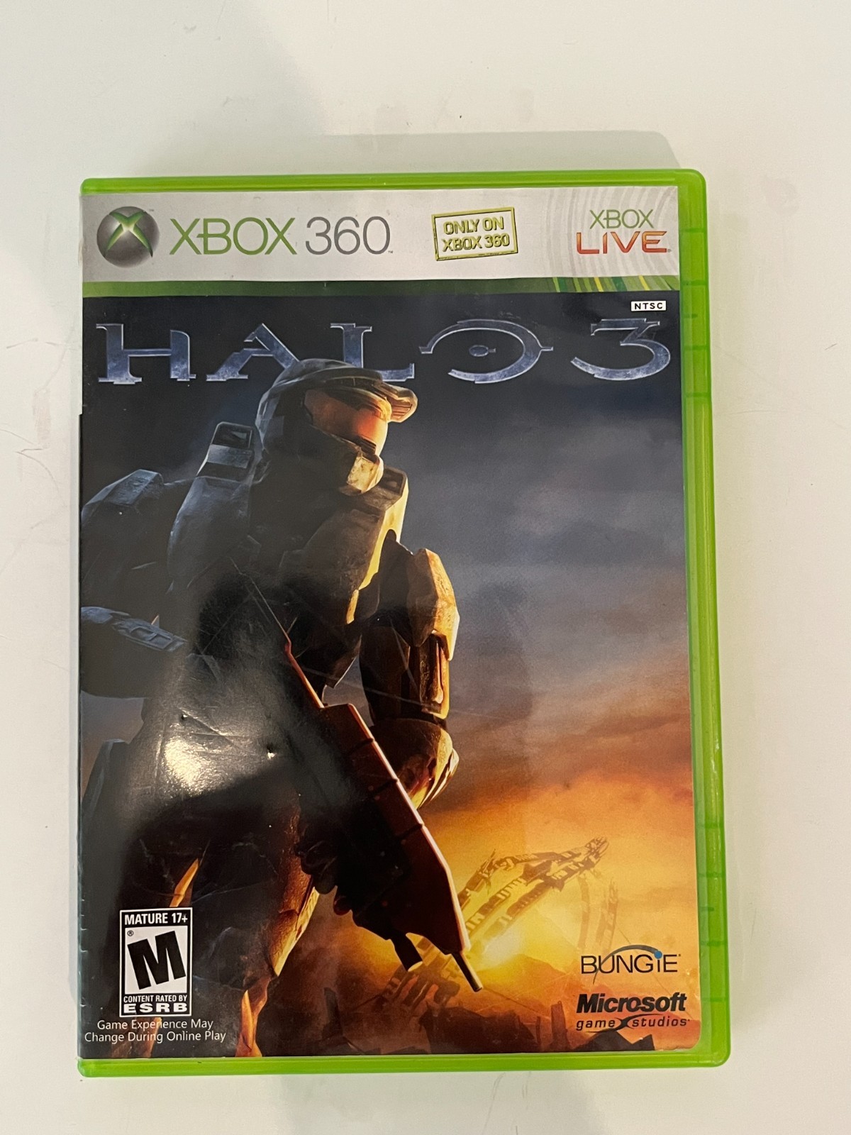 Halo 3 ~ XBOX 360 Live NFS Heat CD with Manual & Case – Good condition