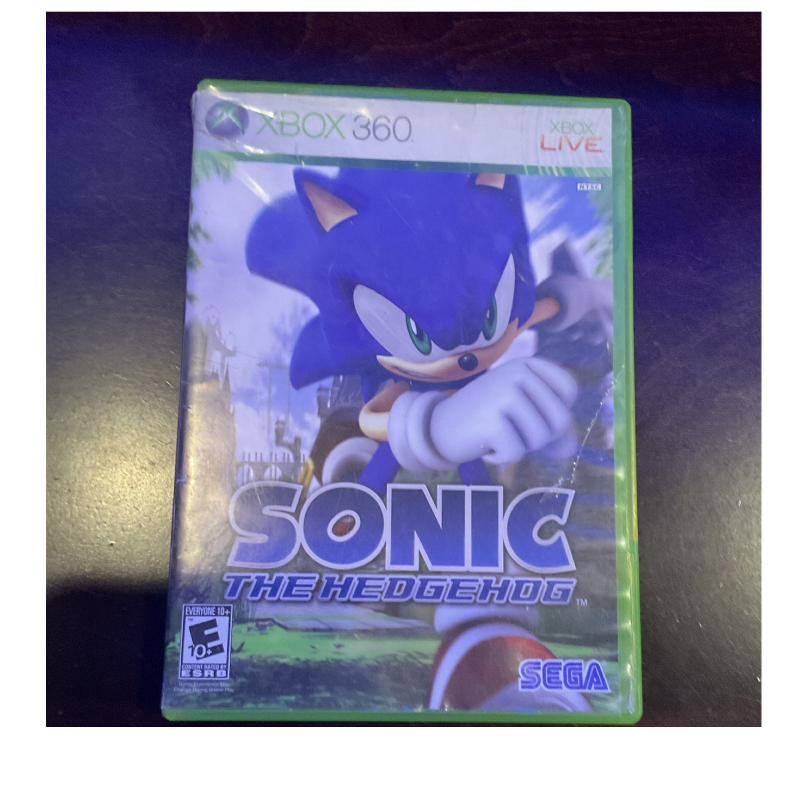 SEGA Sonic the Hedgehog Xbox 360 no game