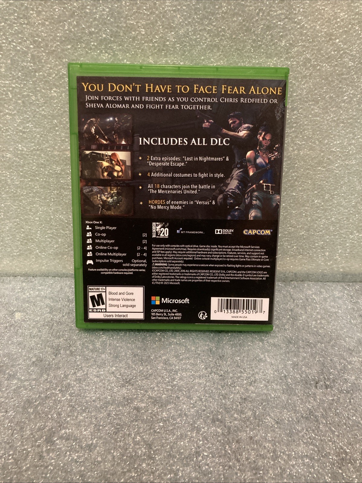 Resident Evil Requiem Microsoft Xbox Series X 4 5 6 Village Biohazard Lot Of 6