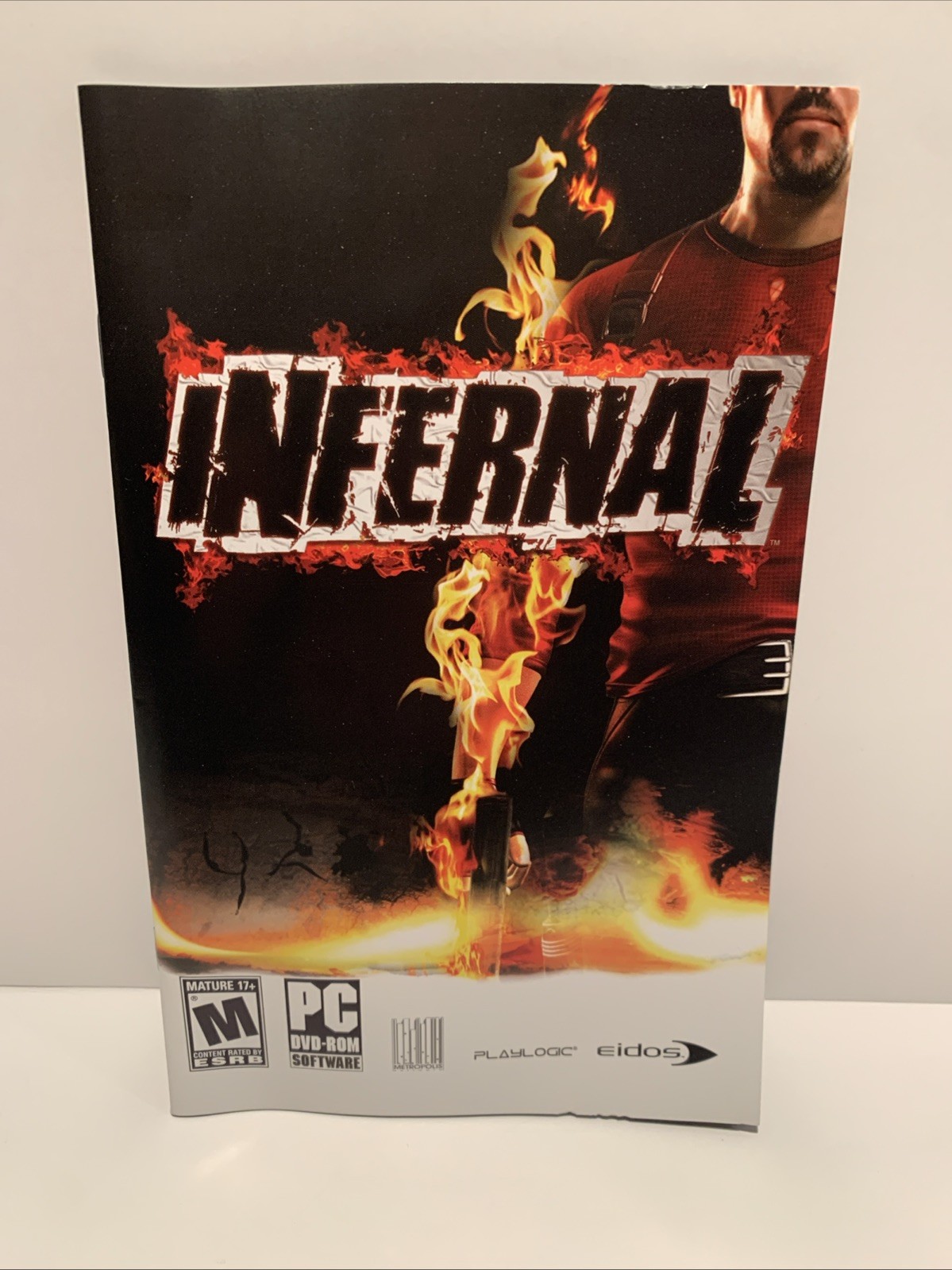 Infernal 2007 PC DVD ROM Tested Working Video Game Free Shipping Game Manual