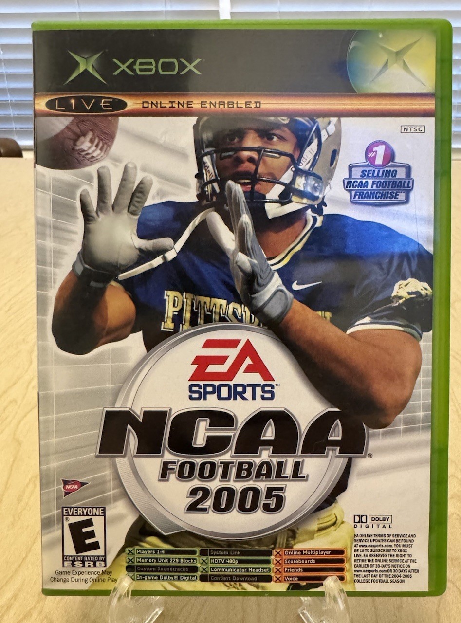 EA SPORTS NCAA Football 2005 Top Spin Multiplayer Manual Xbox E NTSC-U/C 2004