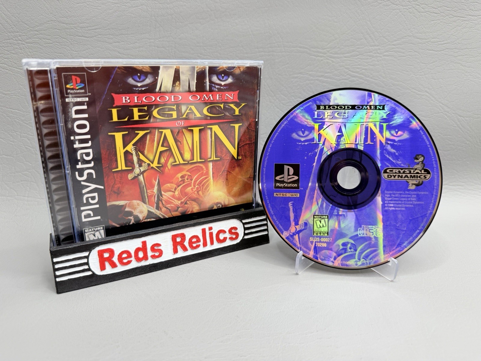 Blood Omen: Legacy of Kain (Sony PlayStation 1, PS1) CIB – Excellent Condition