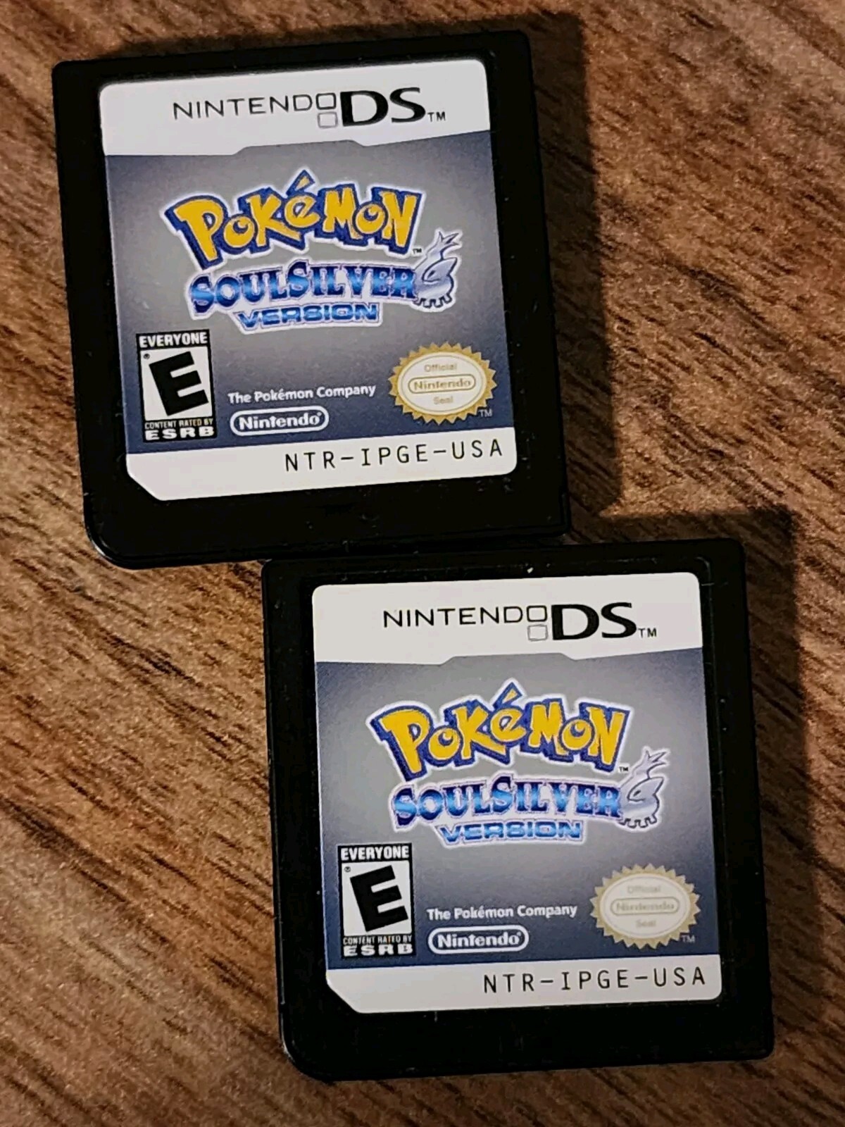Authentic Nintendo DS Pokemon SoulSilver 493 Shiny Pokemon No BOX CIB *pics*