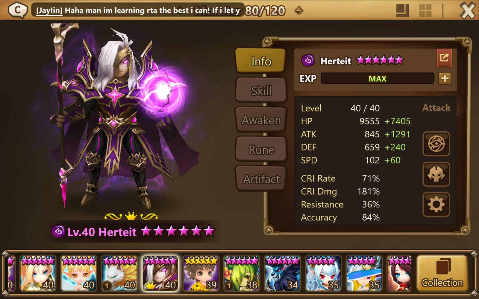 Summoners Wars Herteit