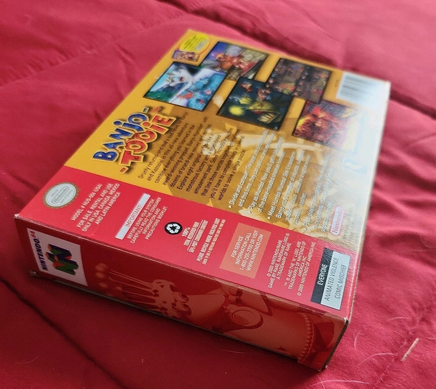 Banjo Kazooie & Banjo Tooie (Nintendo 64 ) CIB ☆ EXCELLENT ☆