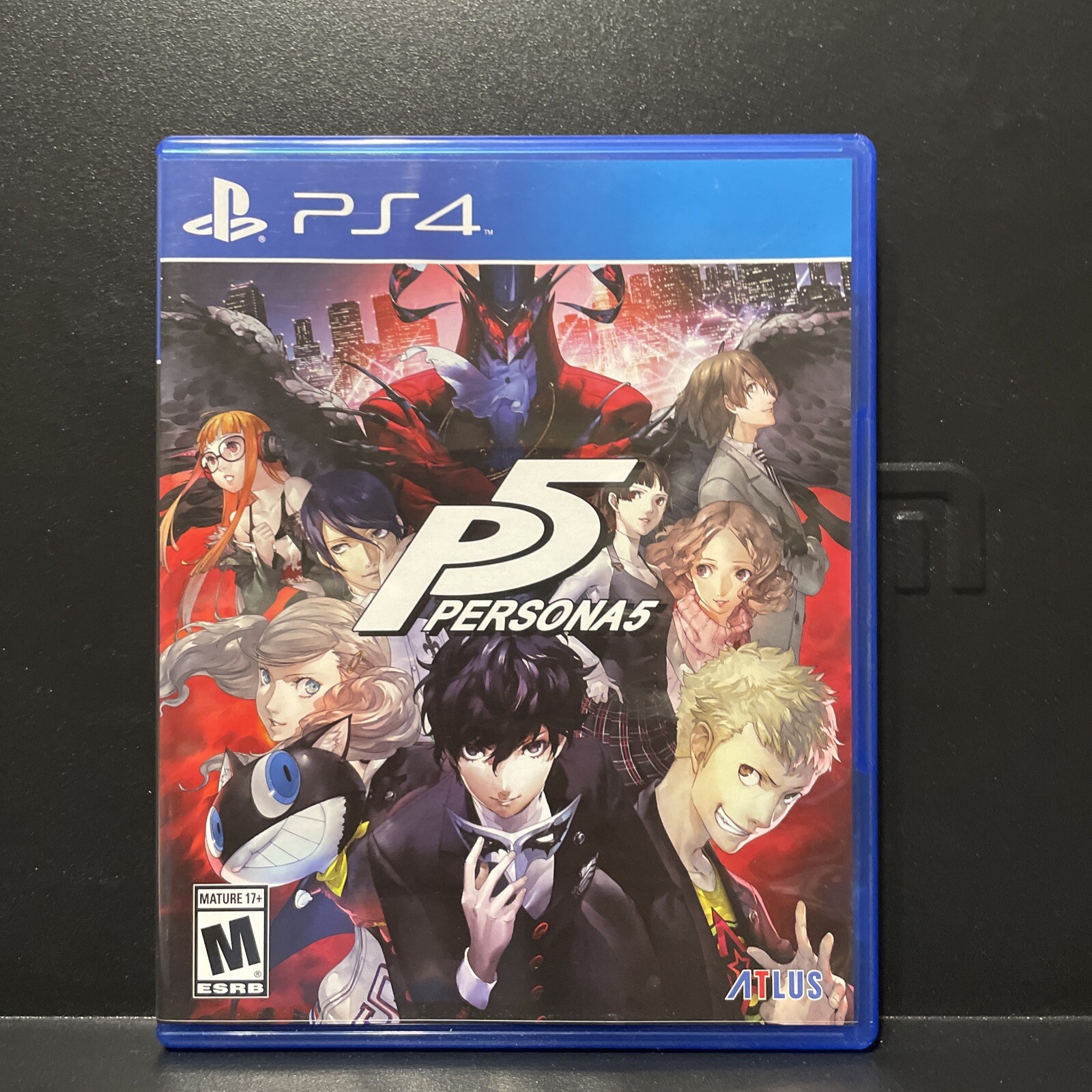 Persona 5 (PlayStation 4, 2017) Complete In Box Altus