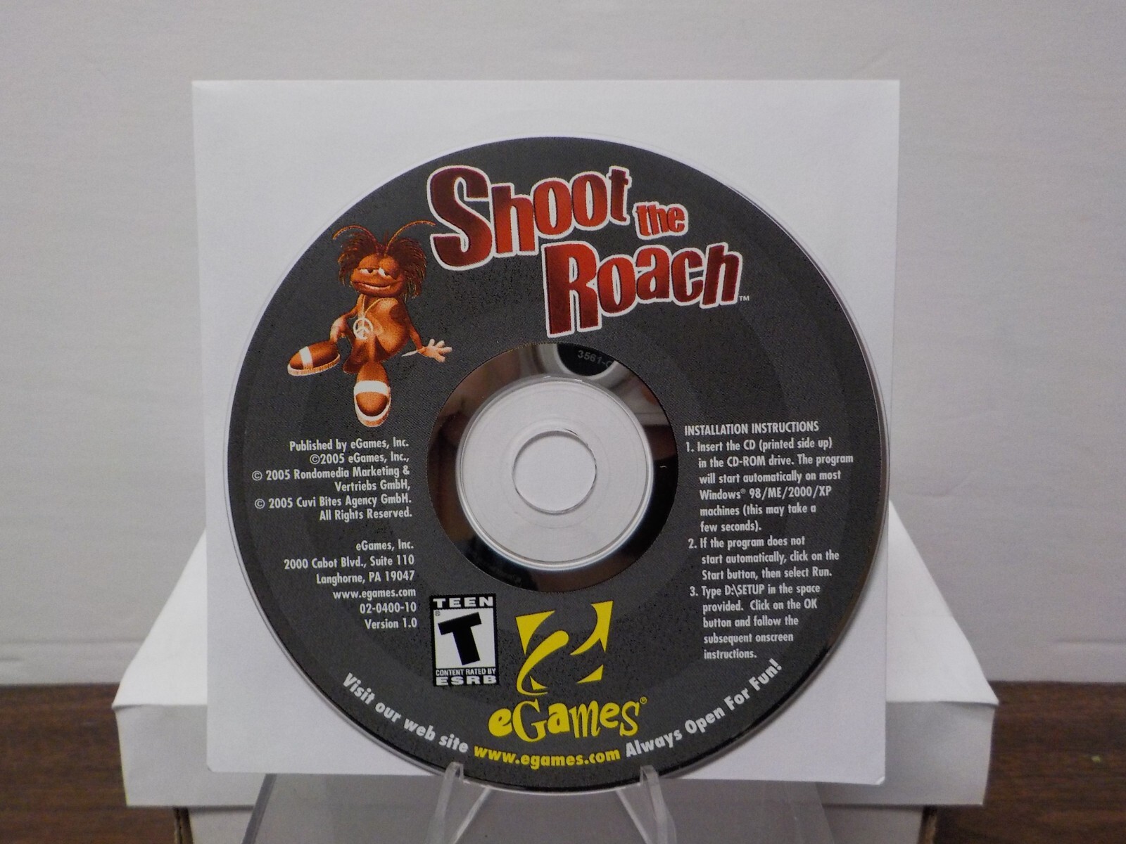 C0918 PC Misc Video Games “Chuzzle, Bee Movie, Etc.” Bundle (Untested)