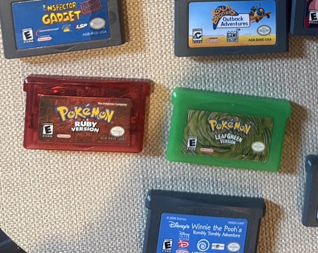 Pokemon LeafGreen Version Nintendo Gameboy Advance GBA Tested Authentic Clean