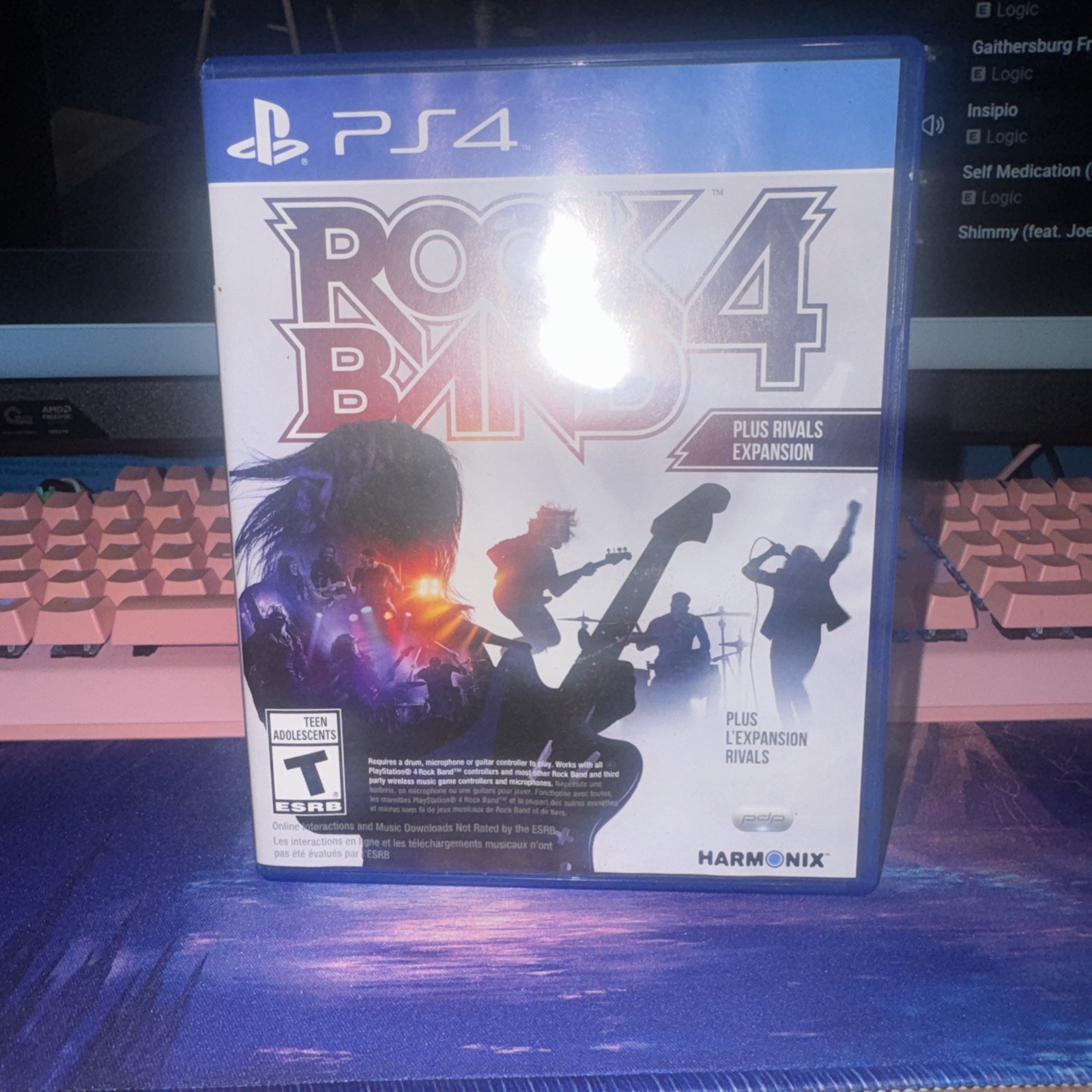 Rock Band 4 Plus Rivals Expansion Game (Sony PlayStation 4 PS4, 2015) No Code