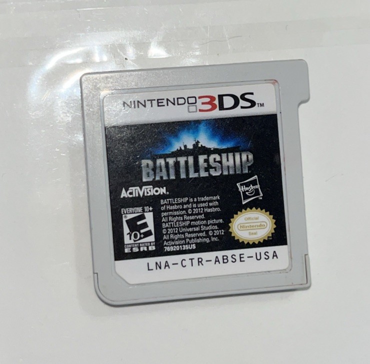 Battleship Nintendo 3DS (Game Only) (Tested)