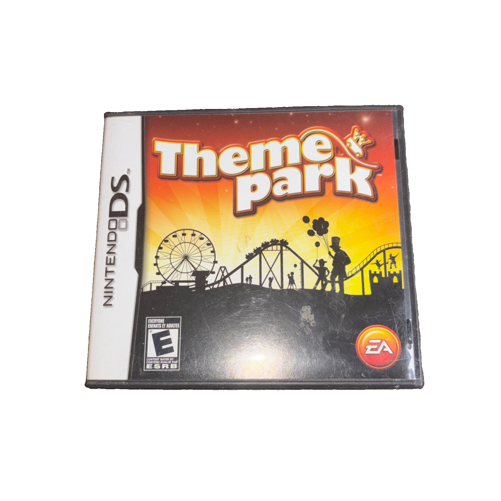 Theme Park Nintendo DS 2007 Complete CIB w/Manual Simulation Video Game Nintendo