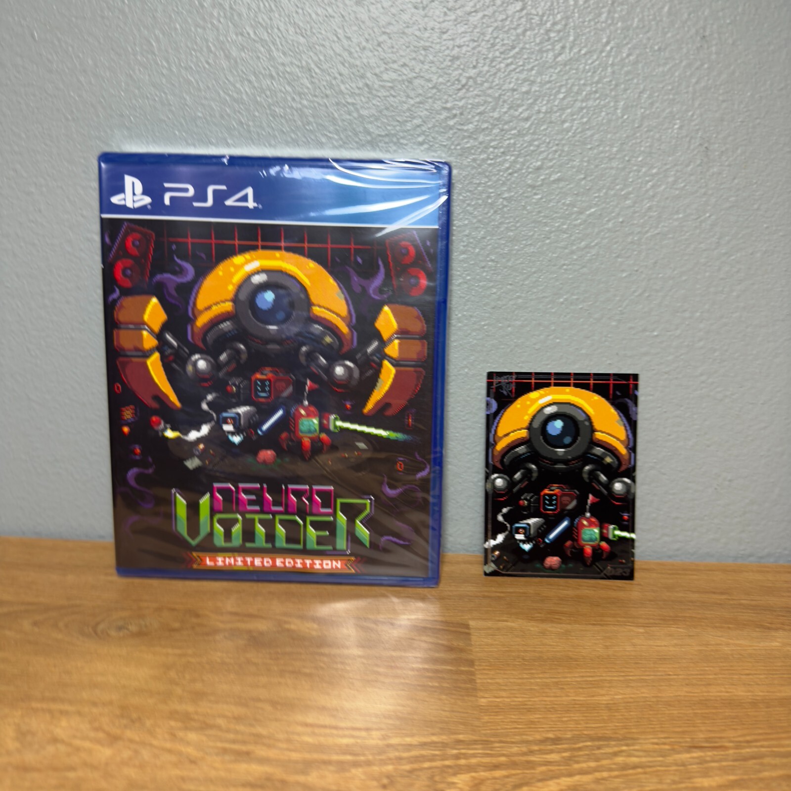 Neuro Voider Limited Edition Playstation 4 PS4 Limited Run Games LRG New Sealed