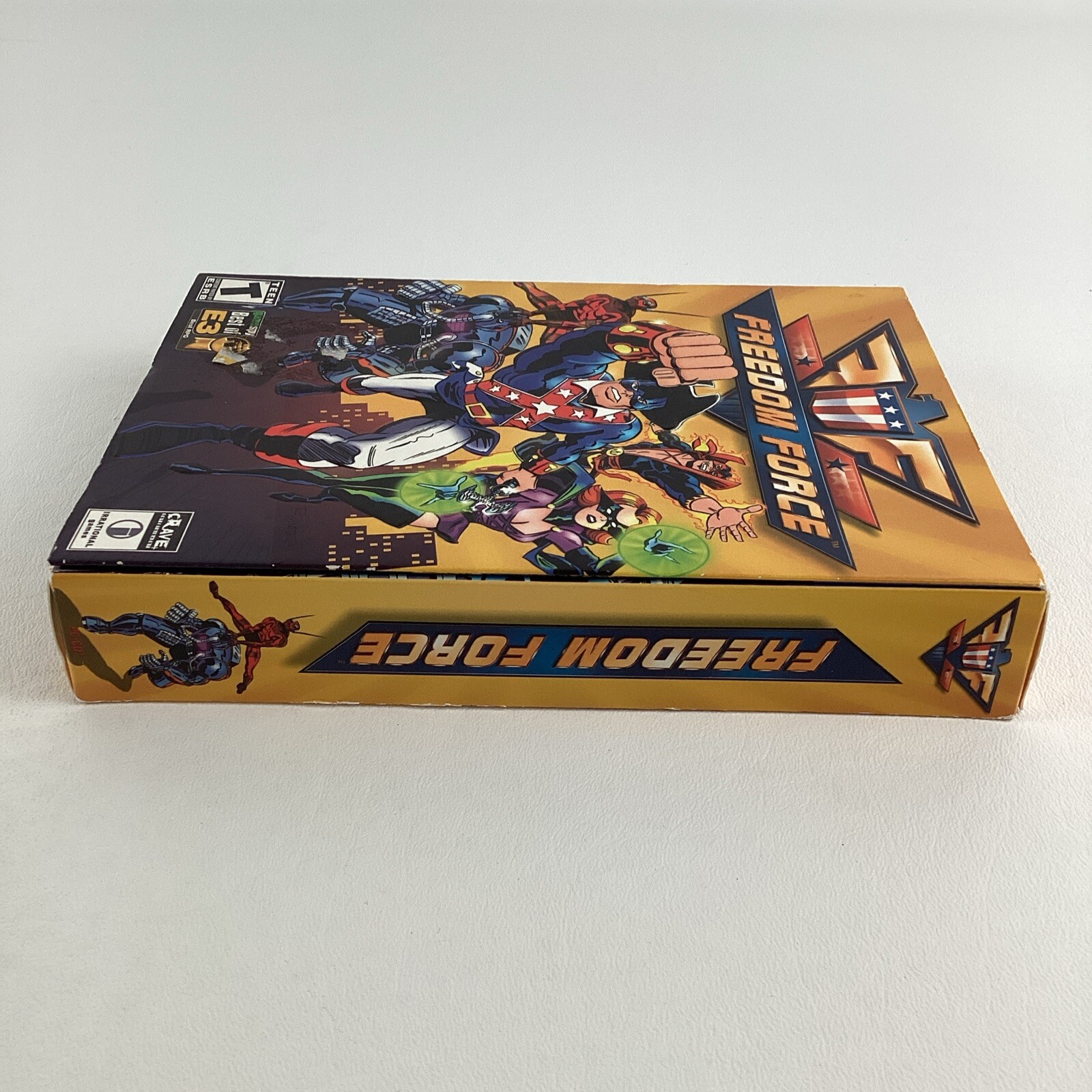 Freedom Force PC Computer Game Energy X Heroic Tactical RPG Vintage 2002