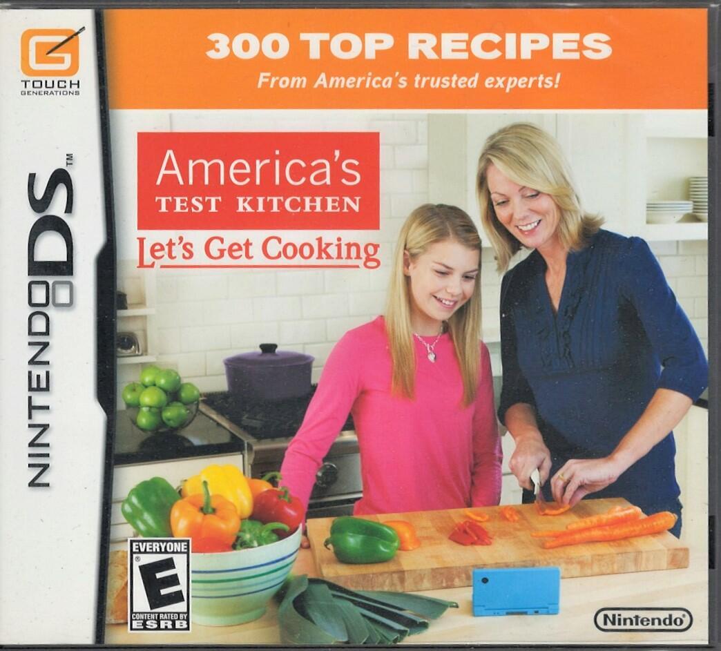 America”s Test Kitchen: Let”s Get Cooking NDS (Brand New Factory Sealed US Ver