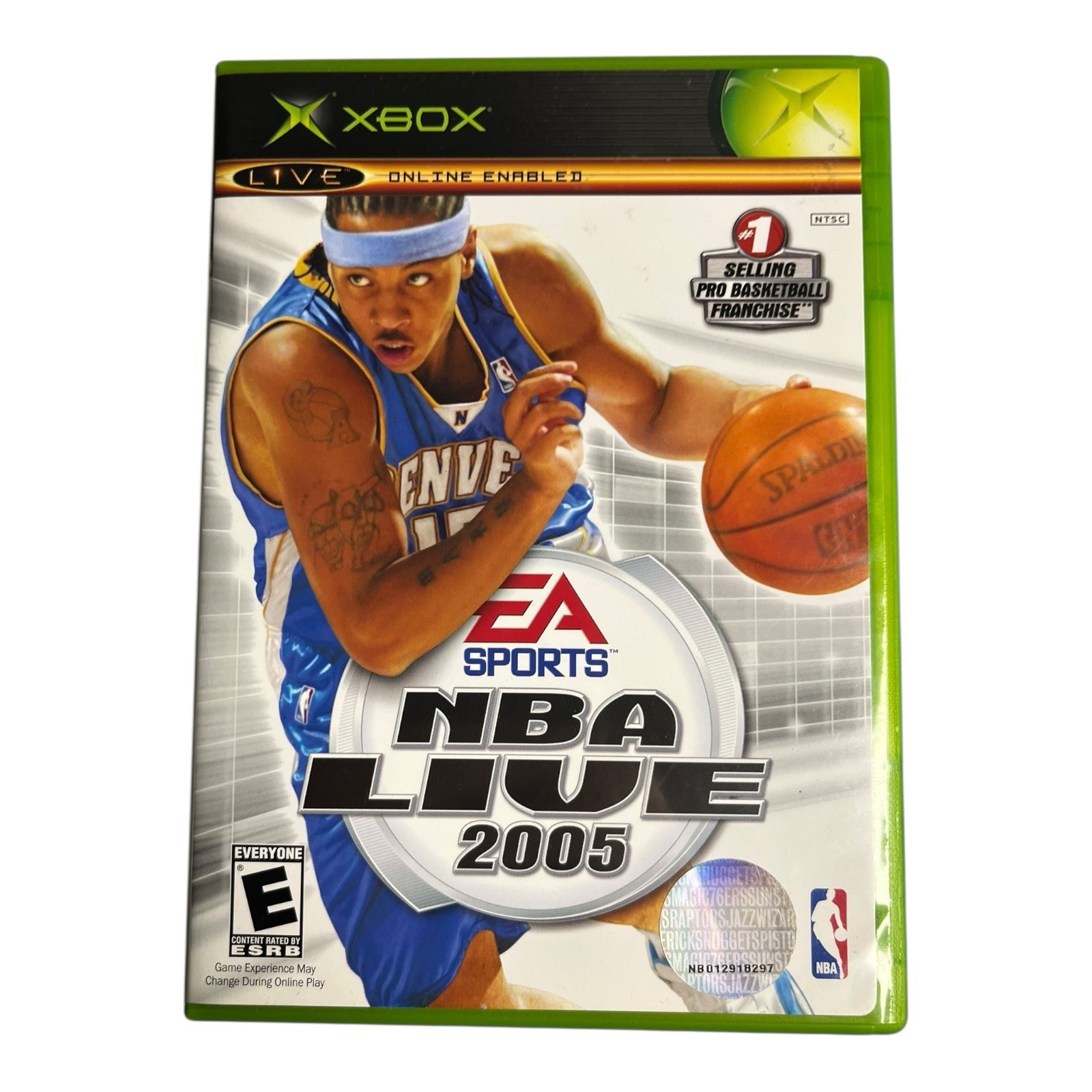 Microsoft Xbox Original OG NBA 2K6 Live 07 05 Basketball Video Game Complete