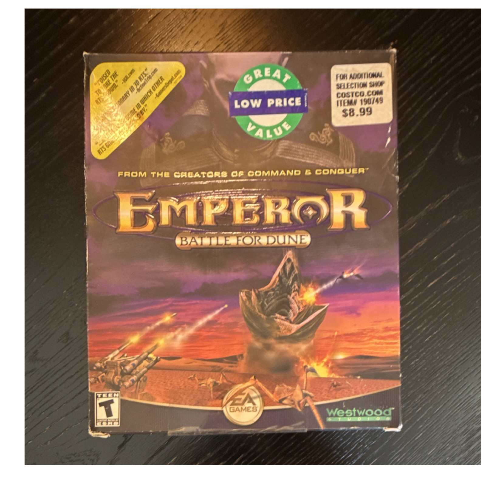 EA Games Emperor: Battle for Dune PC Multiplayer RTS Strategy NTSC-U/C T 2001