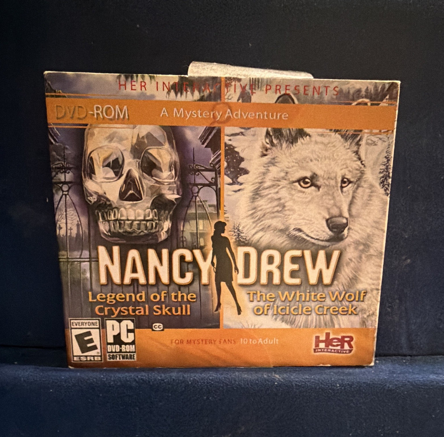 Her Interactive Nancy Drew Crystal Skull/White Wolf PC DVD-ROM Mystery E 2013