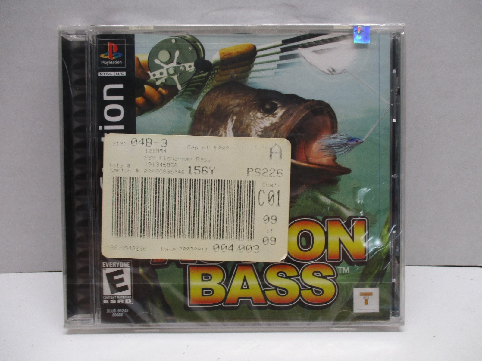 Action Bass – Sony Playstation PS1 Factory Sealed