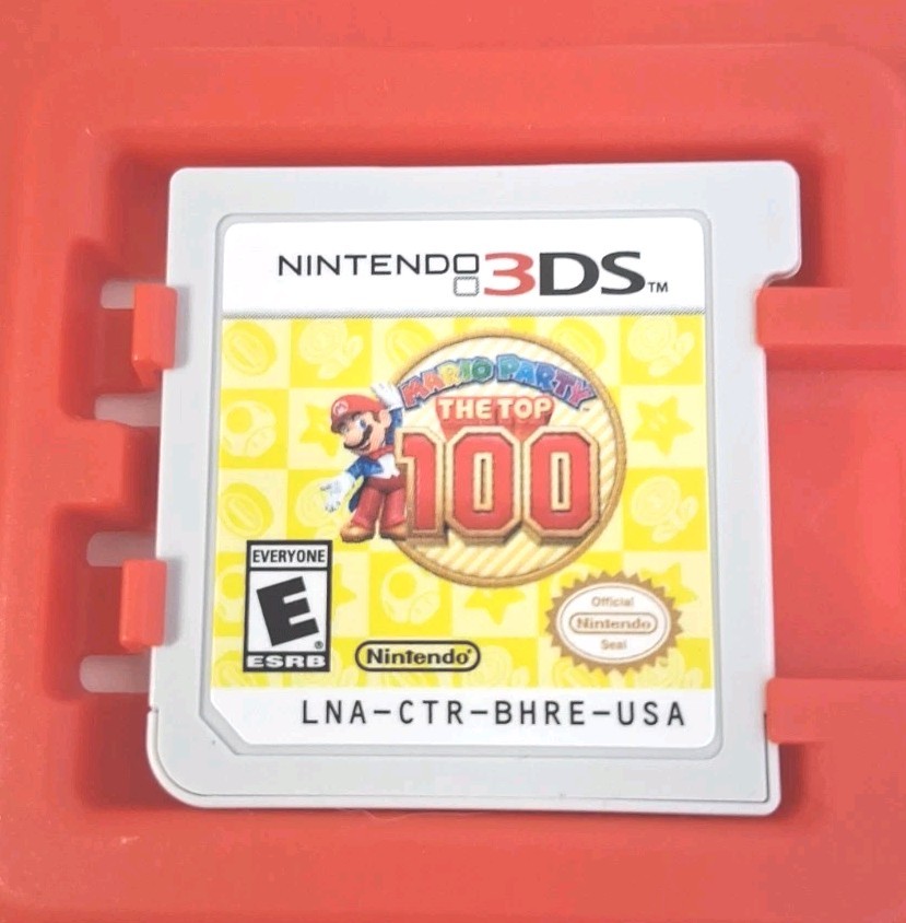 Mario Party: The Top 100 Nintendo 3DS Complete In Box CIB Also For 2DS Free Ship