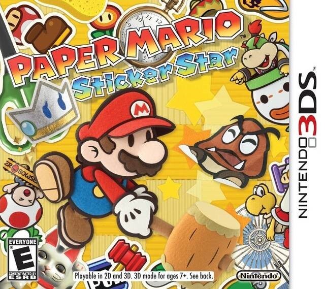 Paper Mario: Sticker Star Nintendo 3DS Game Only