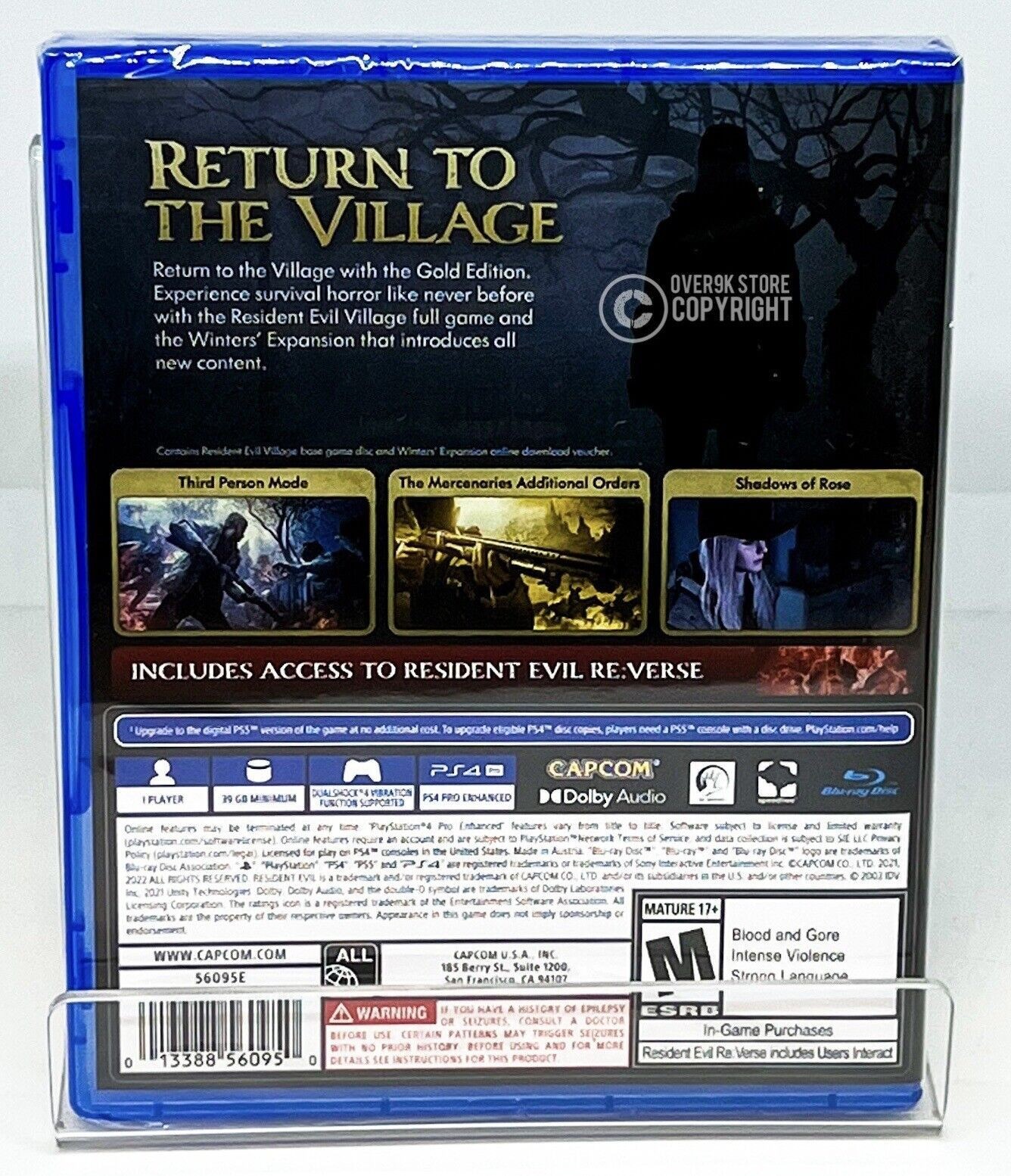 Resident Evil Origins + 2 + 4 Remake + 7 + Village – PS4 – New | LOOSE DISC