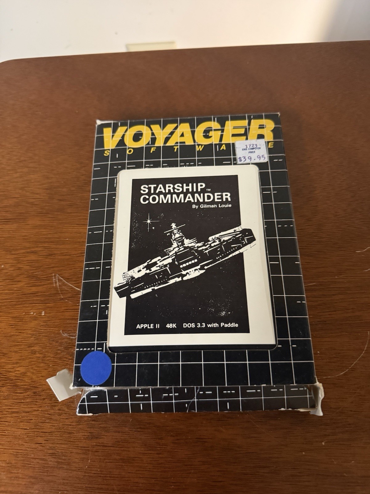 Starship Commander by Voyager Software for Apple Good Condition Free Shipping