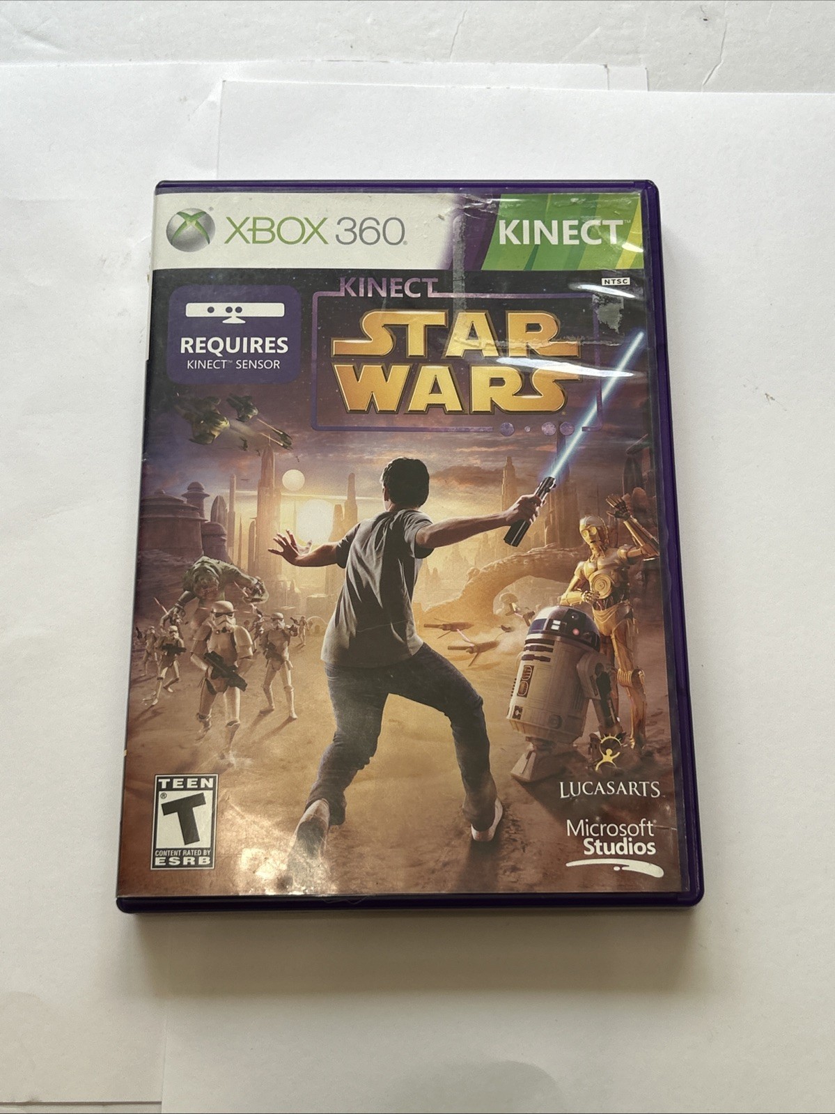 Kinect Star Wars [Xbox 360-Game & Box Only-Tested